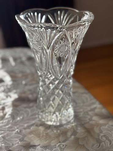 Digər ev dekoru: Bir vaza, Xrustal — 1