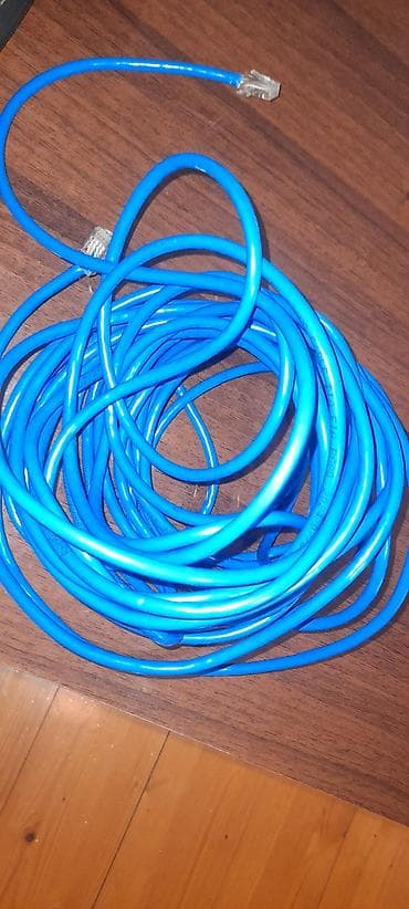 Internet şəbəkə kabeli modem və komputer üçün. istifadə edilməyib lalafo.az -da Internet şəbəkə kabeli modem və komputer üçün. istifadə edilməyib