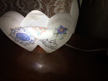 Projektorlar: Evinizdə olan şualara qarşl Duzdan ürək formasında gecə lampası — 3