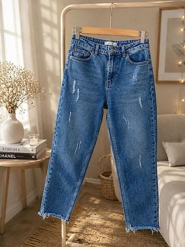 Cinslər, Bershka, M, rəng - Mavi