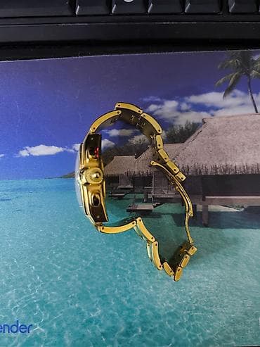 qızıl saat kişi: Qol saatı, Cartier, rəng - Qızılı — 3