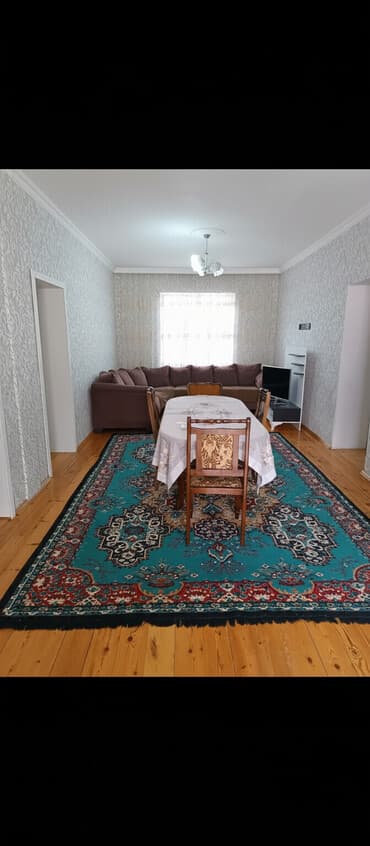 sumqayitda 4 otaqli bina evleri: Kirayə üçün tam mebel və məişət texnikası ilə təmin olunmuş geniş — 1