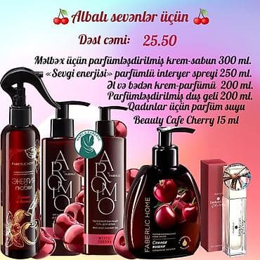 qaqa desti: Məhsul: Faberlic seçilmiş məhsullar kolleksiyası 1) “Albalı sevənlər — 1