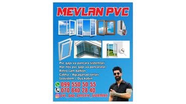 ən ucuz darvazalar: MEVLAN PVC – qapı və pəncərə sistemləri - PVC qapı və pəncərələrin — 3