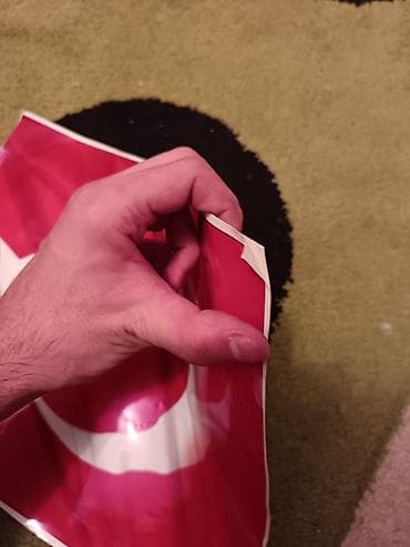 bayraq satishi: Türkiyə bayrağı dizaynlı vinil stiker - Material: parlaq, elastik — 2