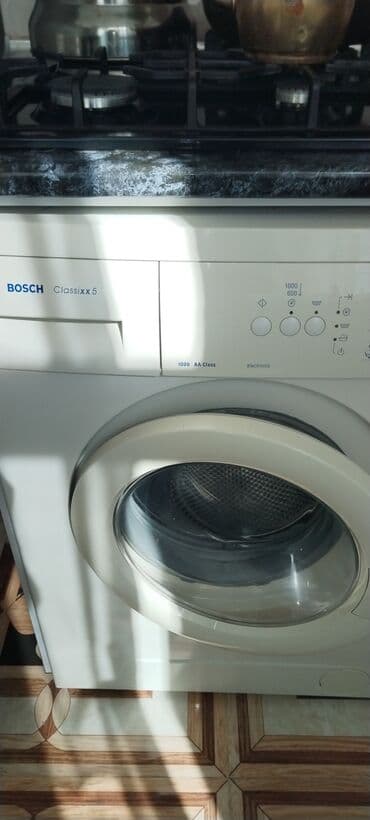 промышленная стиральная машина: Paltaryuyan maşın Bosch, 5 kq, İşlənmiş, Avtomat, Qurutma var, Kredit yoxdur, Ünvandan götürmə — 2