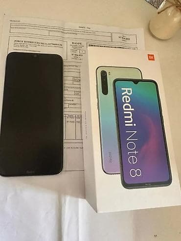 redmi note 11s ikinci el: Redmi Note 8, 64 GB, rəng - Qara, Barmaq izi — 1