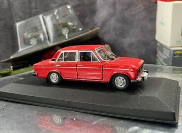 xrustal vaz: Коллекционная модель LADA 2106 dark red 1980 AutoBahn Bauer Art. — 10