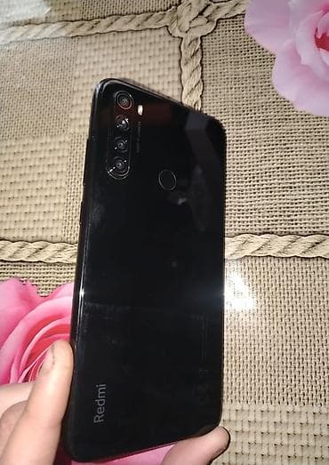 Redmi Note 8, 64 GB, rəng - Qara, Barmaq izi