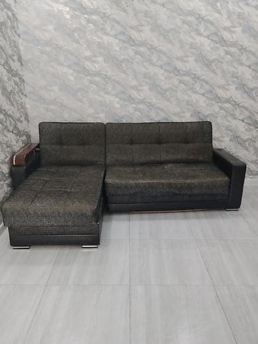 Мебель: Künc divan – çevrilən və yataq funksiyalı - L formalı künc divan — 1