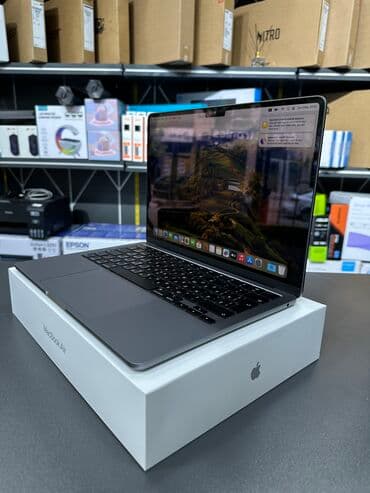 ucuz macbook air: İşlənmiş Apple MacBook, 13.3 ", Apple M2, 256 GB, Ünvandan götürmə — 5