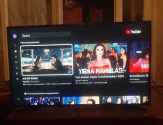 video yukle az: Televizor Samsung DLED 43" FHD (1920x1080), Ödənişli çatdırılma — 1