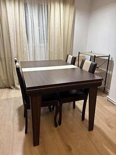 Stol+6stul 100azn satilir. Ünvan Memar Əcəmi vp2512 (El) E — 1
