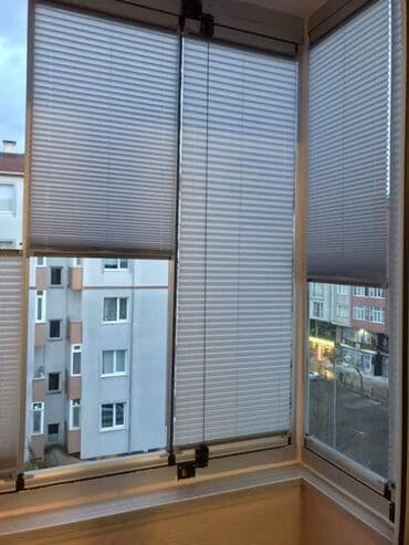 Digər ev dekoru: Plisse pərdələr – pəncərə və eyvan qapıları üçün zərif, funksional — 6