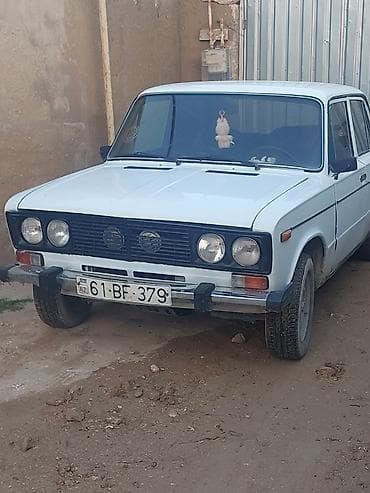 vaz 2199: VAZ 2106, ağ rəng, ili:1987 sənədlər yerində 5 korofqa matot 011 — 2