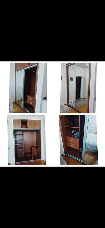 2 qapılı, Güzgülü, Qəhvəyi, Taxta, Kupe, Düz dolab lalafo.az -da 2 qapılı, Güzgülü, Qəhvəyi, Taxta, Kupe, Düz dolab