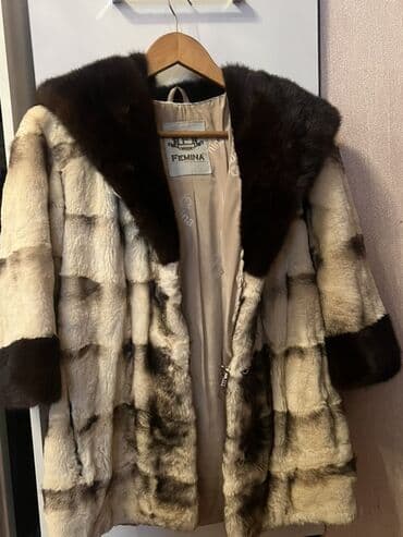 qaragüldən qadın şubaları: Kürk, M, rəng - Bej — 3
