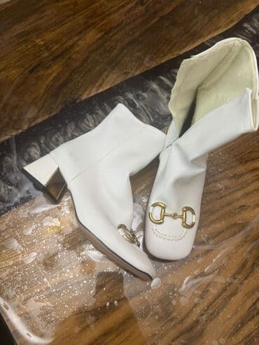 kişi üçün qırmızı çəkmələr: Ölçü: 39, rəng - Qara, Yeni — 1