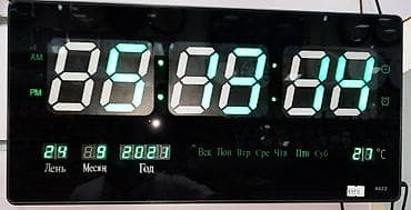 Elektron divar saatı 🔆 🕔Rəqəmsal divar saatları 🔹Saat: AM/PM🕰 ☑️Ölkə at lalafo.az Elektron divar saatı 🔆 🕔Rəqəmsal divar saatları 🔹Saat: AM/PM🕰 ☑️Ölkə