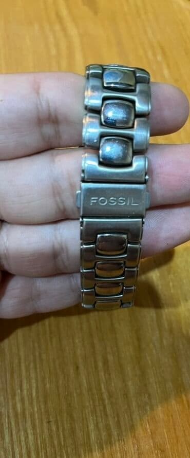 saat gumuş: Yeni, Qol saatı, Fossil, rəng - Gümüşü — 5