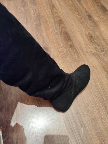 nabuk sapaskiler: Uzunboğaz, Ölçü: 38.5, rəng - Qara, İşlənmiş — 3