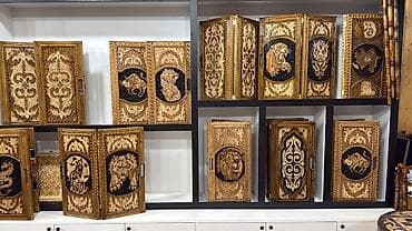 Спортивные игры: Əl işı ilə hazırlanmış taxta nərd taxtaları - Material: keyfiyyətli — 9