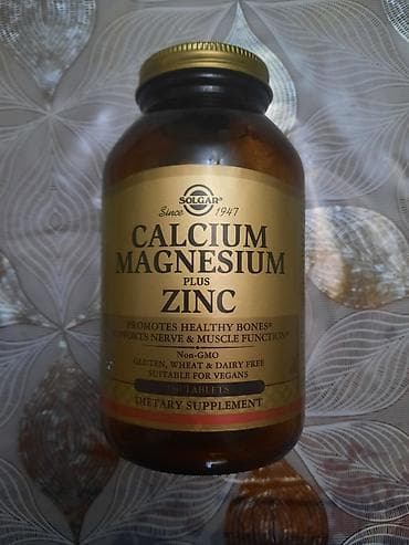 Solgar Calcium Magnesium Plus Zinc – 250 tablet yarsı içilib - Marka — 1