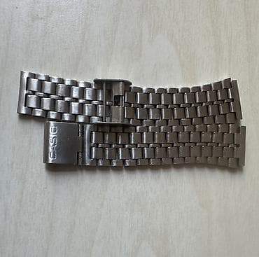 smart watch mx7: Kəmər, Casio, Metal, rəng - Gümüşü — 1