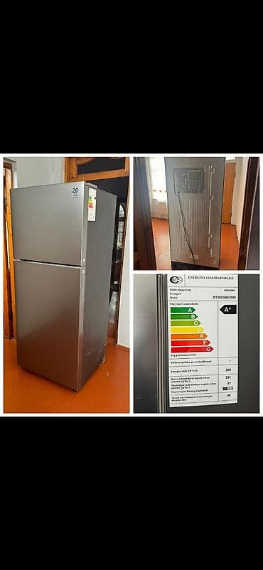 2 qapılı Samsung Soyuducu Satılır, rəng - Boz