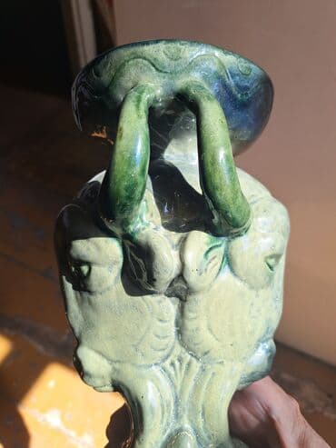 qara qarayev tibb kurslari: Heykəlcik, 1960 il, Farfor, SSRİ, Ünvandan götürmə — 3