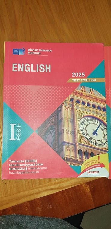 İngilis dili Testlər 11-ci sinif, DİM, 1-ci hissə