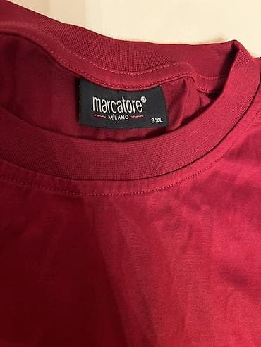 qisa kofta modelleri: Futbolka, 3XL, rəng - Qırmızı — 3