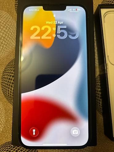 apple 13 pro ikinci el: IPhone 13 Pro, 256 GB, Sierra Blue, Sənədlərlə — 4