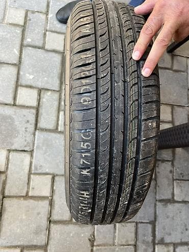 4 bolt diskilər: Satılır: təkər + dəmir disk komplekti - Şin: Hankook Optimo (A715C — 2