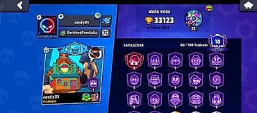 Brawl Stars hesabı – “cordy31” - Kupa: 33 123 (ən yüksək 33 127) — 2