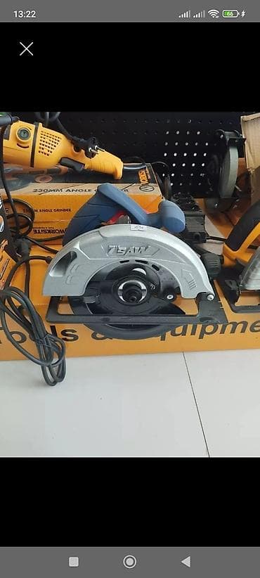 Elektrikli dairəvi mişar – 7" (təxminən 180 mm) disk ölçüsü Məhsulun