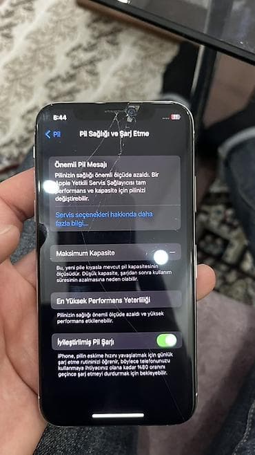 IPhone X, 64 GB, Gümüşü, Qırıq