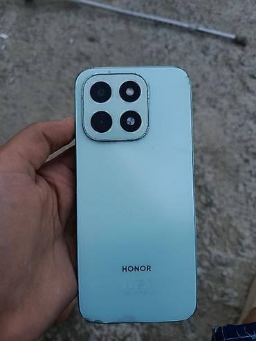 redmi note 60: Honor X6c, 128 GB, rəng - Mavi, Barmaq izi — 2