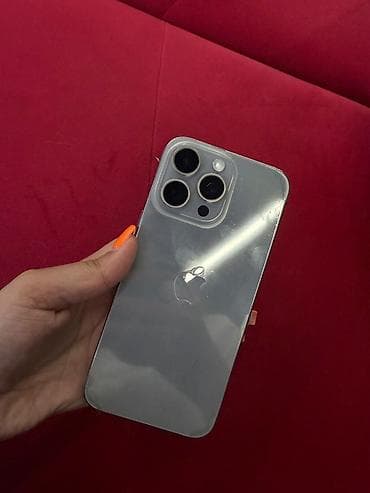 yeni iphone: IPhone 15 Pro Max, 256 GB, Gümüşü, Face ID — 2