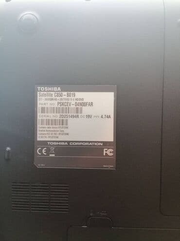 ağıllı lövhə: Б/у Toshiba, 15.4 ", Intel Core i7, 128 ГБ — 5
