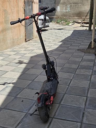 samokat scooter: Elektrik skuter – Toba ST-555 Pro - Güclü ikili ön farlar: gecə və — 1
