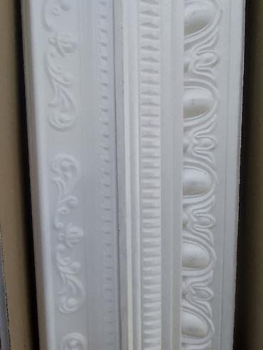 Dekorativ tavan-karniz plintusu - Material: yüngül, boyanmağa hazır