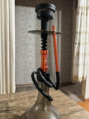 Nargilə dəsti – modern dizayn, tam funksional - Material: şüşə kolba — 1