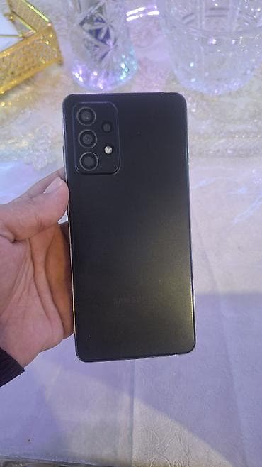 samsung watch 5: Samsung Galaxy A52, rəng - Qara — 5