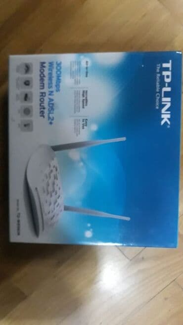 2 antenli modem: Modem tp-link, 2 antennali, ideal veziyyetde, iwlekdi, hec bir problem — 2