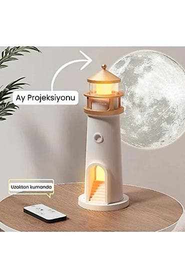 isiqlandirma: Ay Proyeksiyalı Fənər Formalı Atmosfer Lampası - Ay proyeksiyası — 1