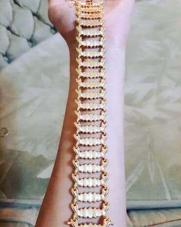 tək qaş: Bilərzik, Sarı qızıl, 750 Əyar, 1578 g — 3