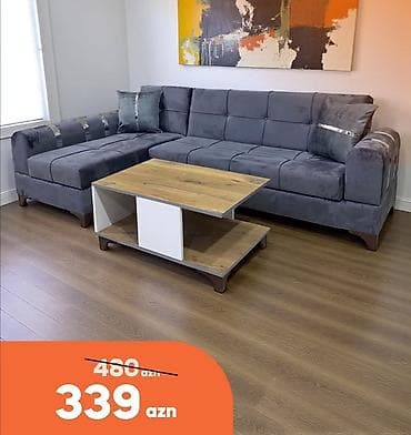 masa makeup: Yeni, Künc divan, Qonaq otağı üçün, Açılan, Azərbaycan — 1