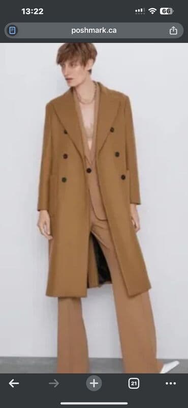 palt: Zara yun palto, Шерстяное пальто Zara Одевала 1 раз, понравилось — 2