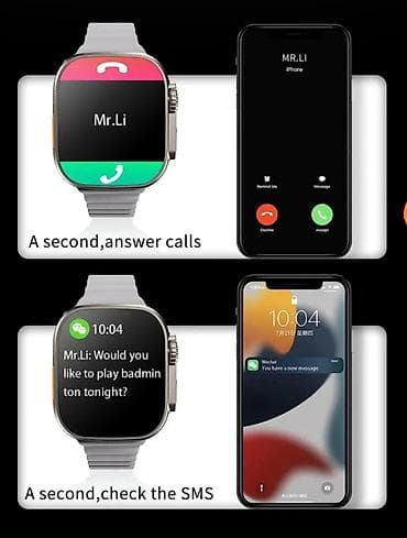 telefon saat: Yeni, Saat dəsti — 3